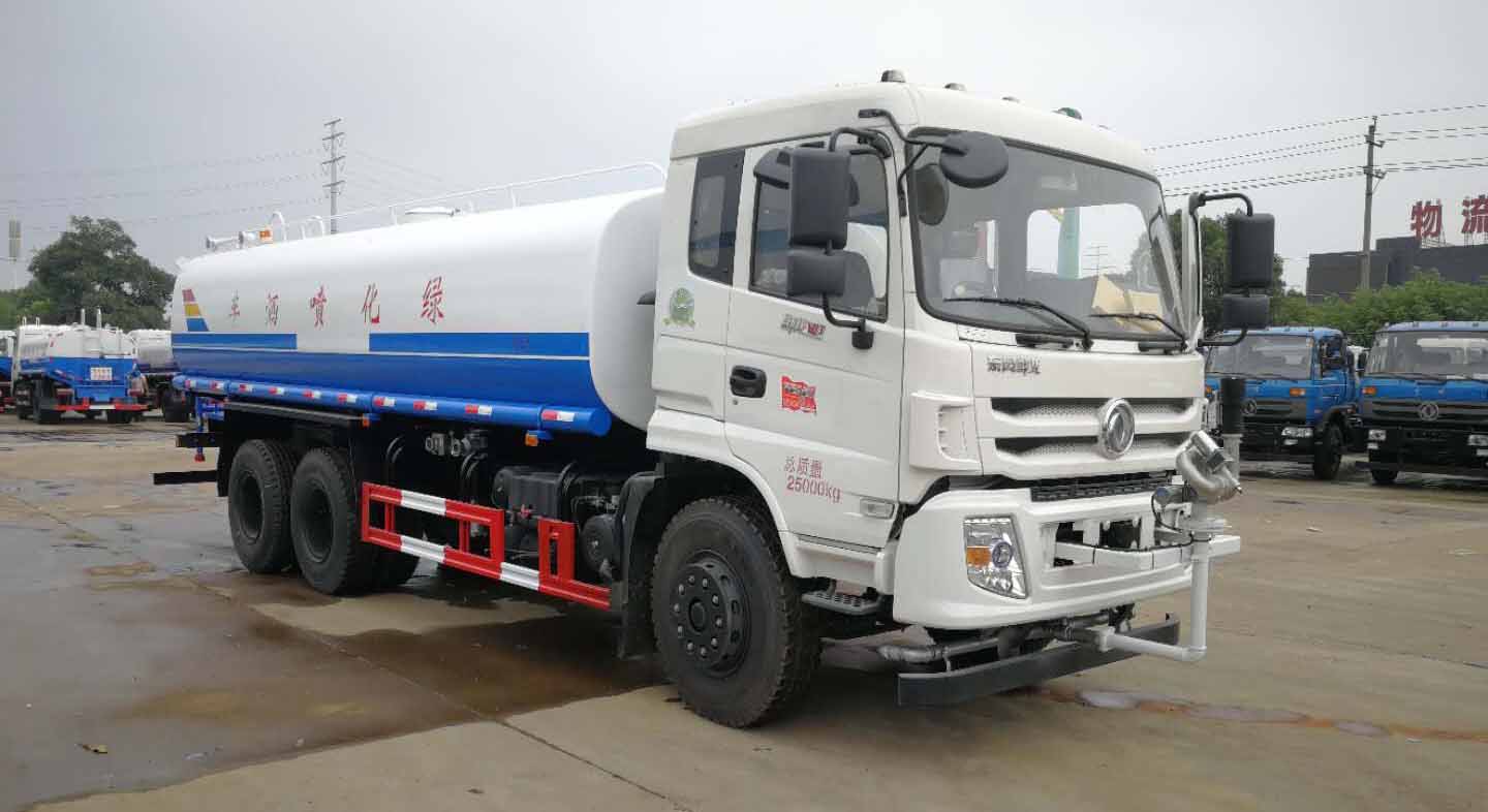 東風后雙橋程力灑水車（國五）