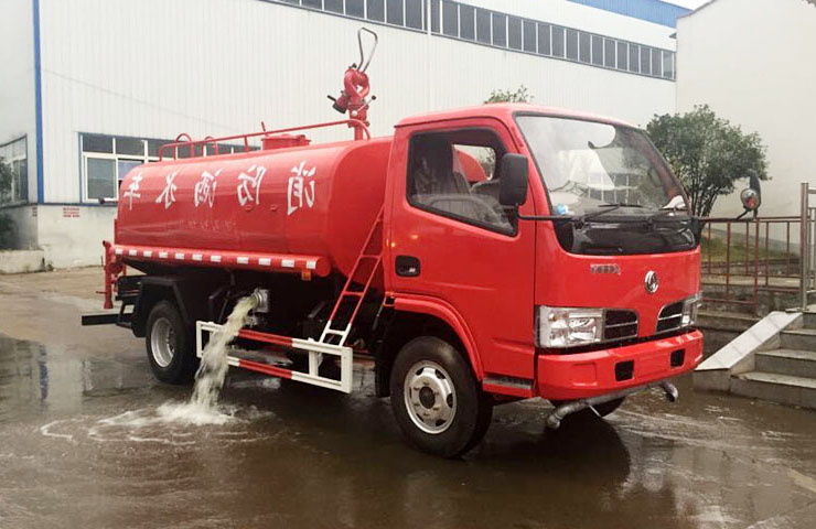 多功能灑水車_消防灑水車
