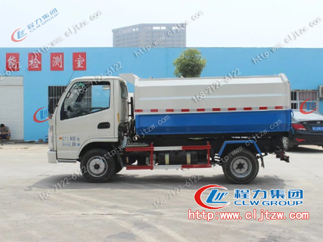 程力專汽凱馬掛桶垃圾車