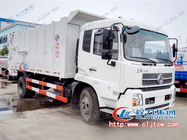 程力專汽東風天錦17方對接垃圾車