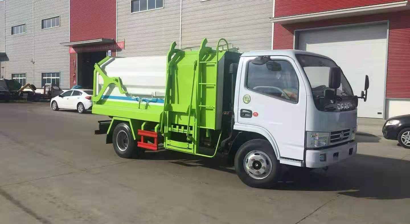 小多利卡掛通垃圾車（國五）