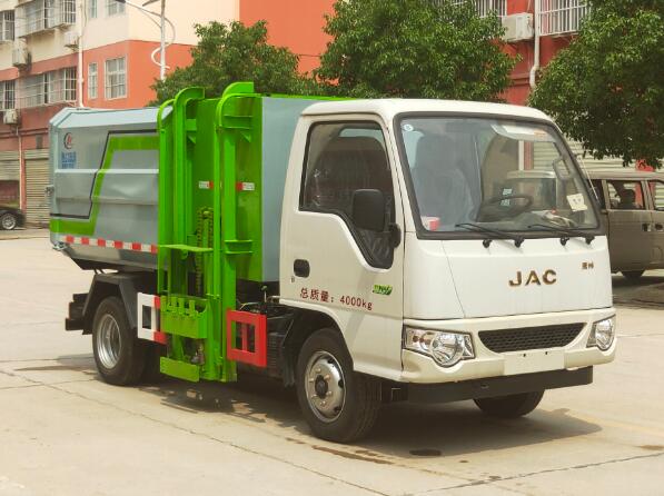 程力威牌CLW5047ZZZH6型自裝卸式垃圾車