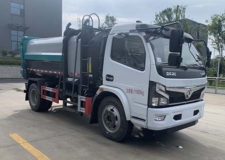 程力威牌CLW5122ZZZ6SL型自裝卸式垃圾車