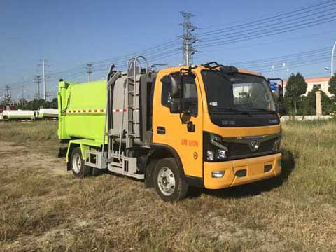 程力威牌CLW5100ZZZ6ZS型自裝卸式垃圾車