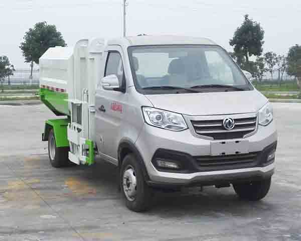 程力牌CL5030ZZZBEV型純電動自裝卸式垃圾車