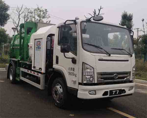 程力牌CL5120TCABEV型純電動餐廚垃圾車