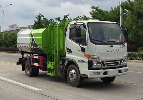 凱力風牌KLF5070ZZZH6型自裝卸式垃圾車