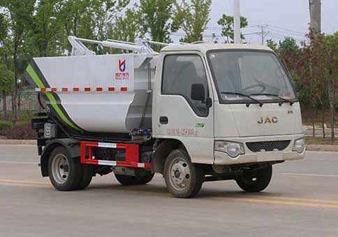 凱力風牌KLF5030ZZZH6型自裝卸式垃圾車