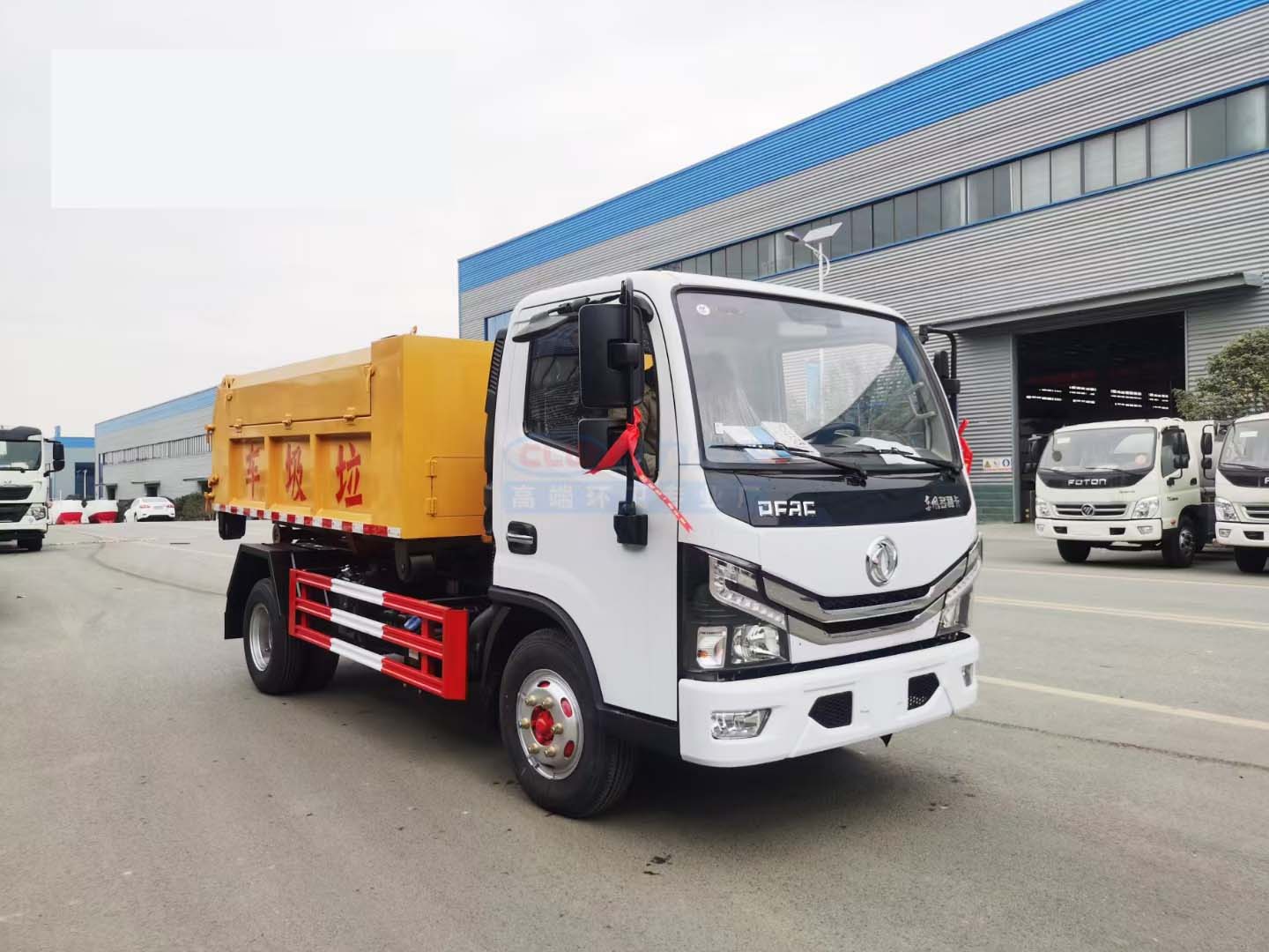 6方東風多利卡勾臂垃圾車
