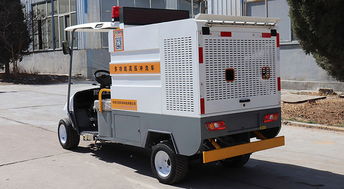 環衛小型高壓清洗車 人行道快速沖洗和保潔