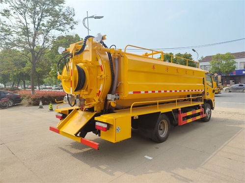 程力牌下水道疏通車,渝北清洗吸污車生產廠家