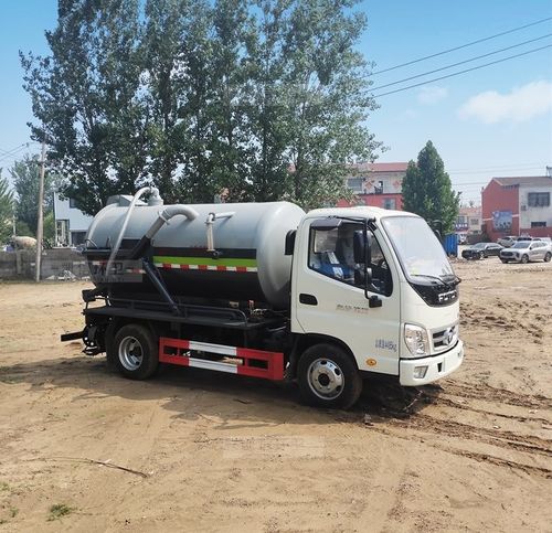 5方吸污車 藍牌吸污吸糞車