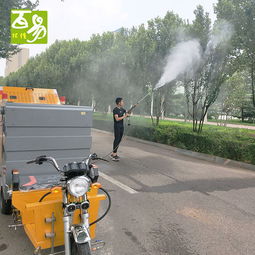 百易280公斤壓力環(huán)衛(wèi)小型電動(dòng)高壓沖洗車(chē) 效果真是不錯(cuò)