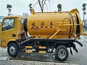 3立方小型吸污車6缸機吸污車