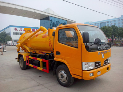 東風5方吸污車廠家推薦報價_車型小巧容量大