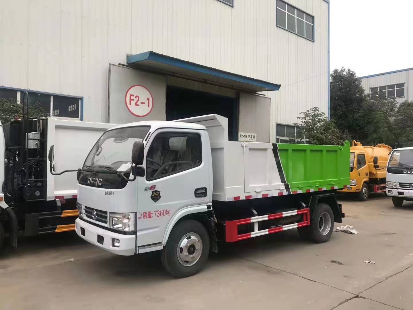 垃圾轉運車,吸污車服務農村村村通工程_廢物